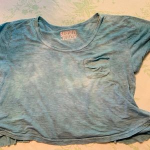 Juicy Couture Short Sleeve Crop Top